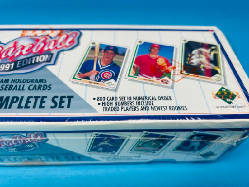 Photo 4 of 151432…sealed Upper Deck baseball 1991 edition box 800 cards 