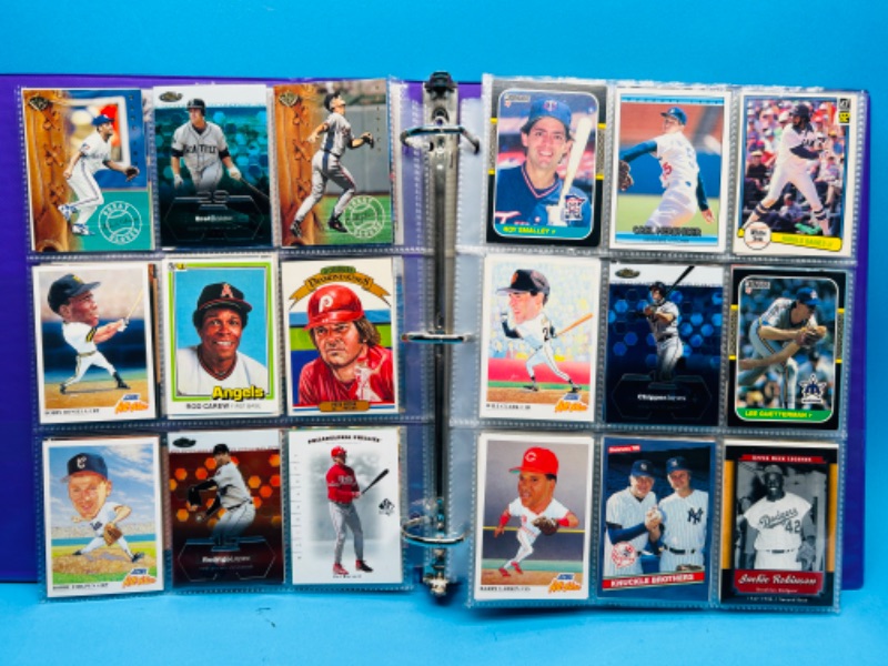 Photo 3 of 151433…288 mixed baseball trading cards in binder 