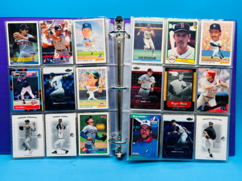 Photo 7 of 151433…288 mixed baseball trading cards in binder 