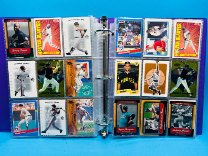 Photo 13 of 151433…288 mixed baseball trading cards in binder 