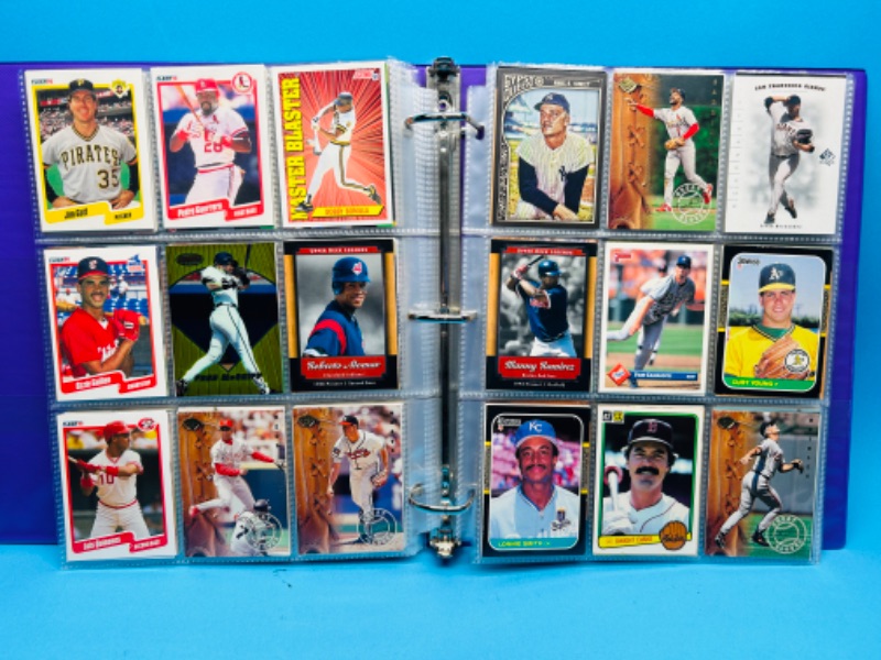 Photo 14 of 151433…288 mixed baseball trading cards in binder 