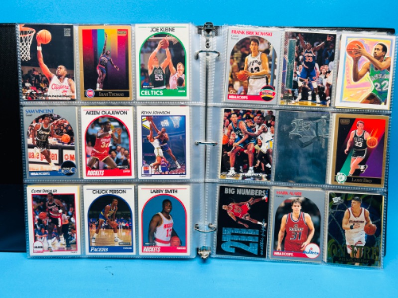 Photo 6 of 151434…252 mixed basketball trading cards in binder 