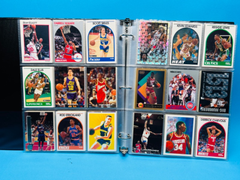 Photo 4 of 151434…252 mixed basketball trading cards in binder 