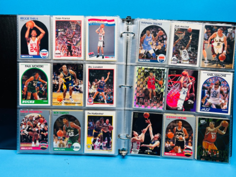 Photo 5 of 151434…252 mixed basketball trading cards in binder 