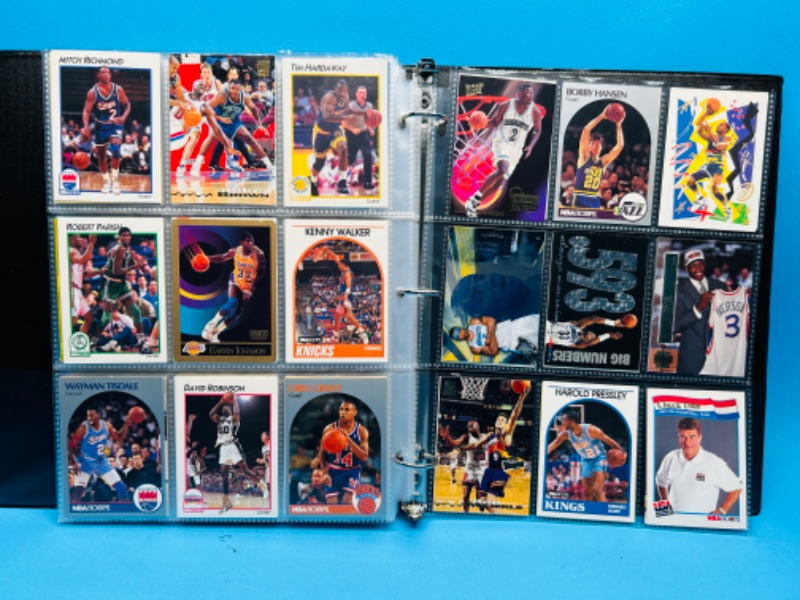 Photo 7 of 151434…252 mixed basketball trading cards in binder 