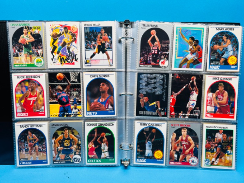 Photo 2 of 151434…252 mixed basketball trading cards in binder 