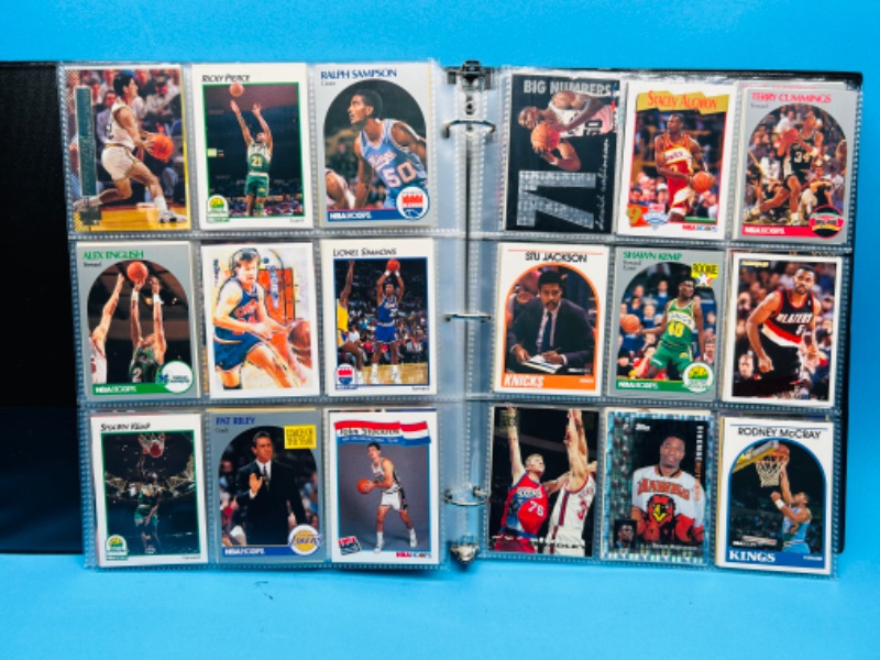 Photo 3 of 151434…252 mixed basketball trading cards in binder 