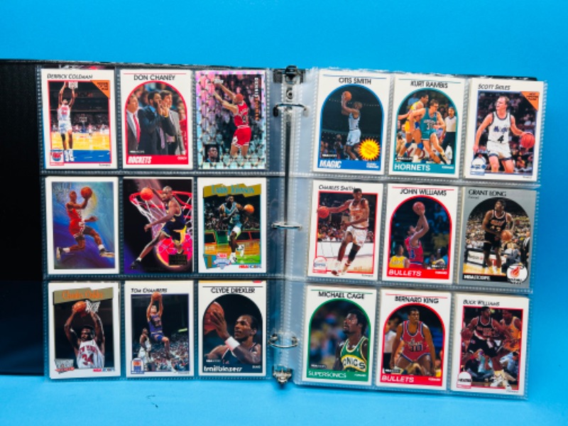 Photo 9 of 151434…252 mixed basketball trading cards in binder 