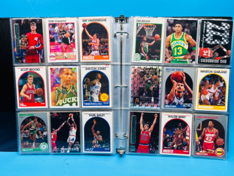 Photo 13 of 151434…252 mixed basketball trading cards in binder 