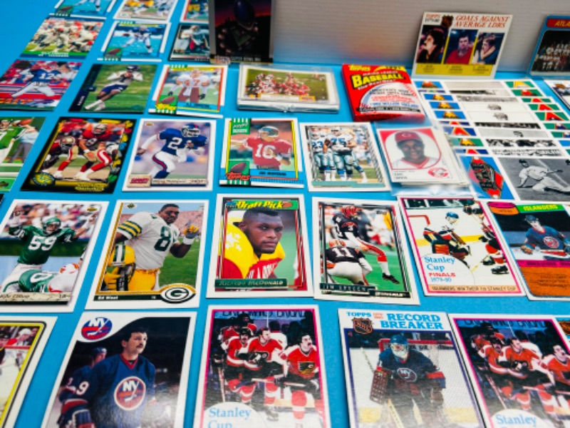 Photo 10 of 151441…1500+ mixed baseball , football, and hockey sports cards in box 