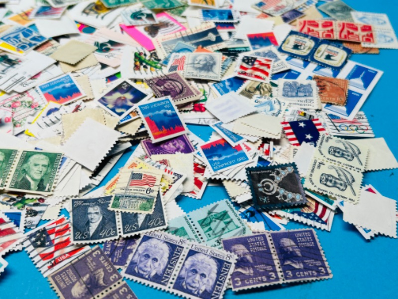 Photo 4 of 151447… hundreds of used vintage stamps 