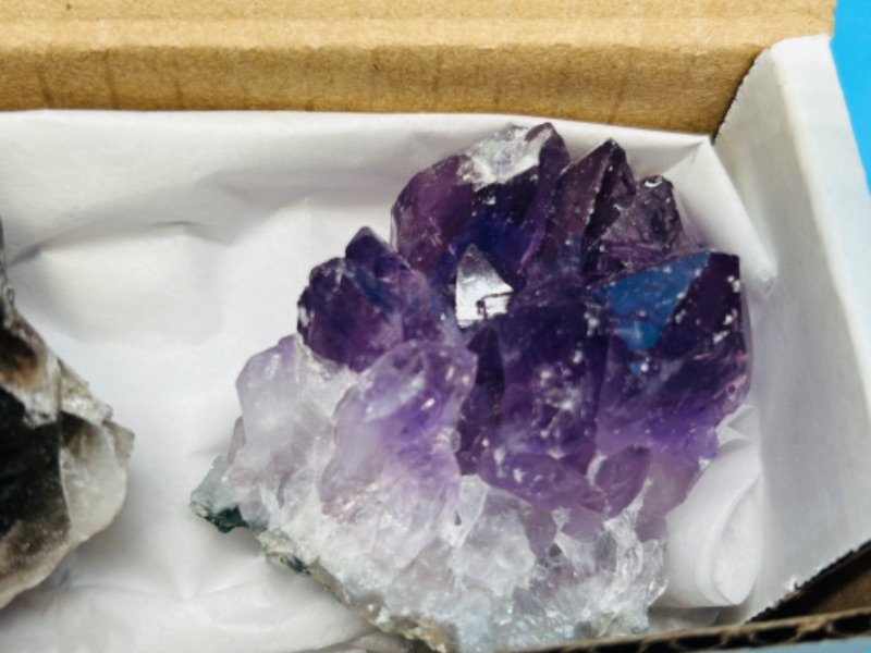 Photo 2 of 151455…amethyst, smokey quartz, and crystal collectible rocks