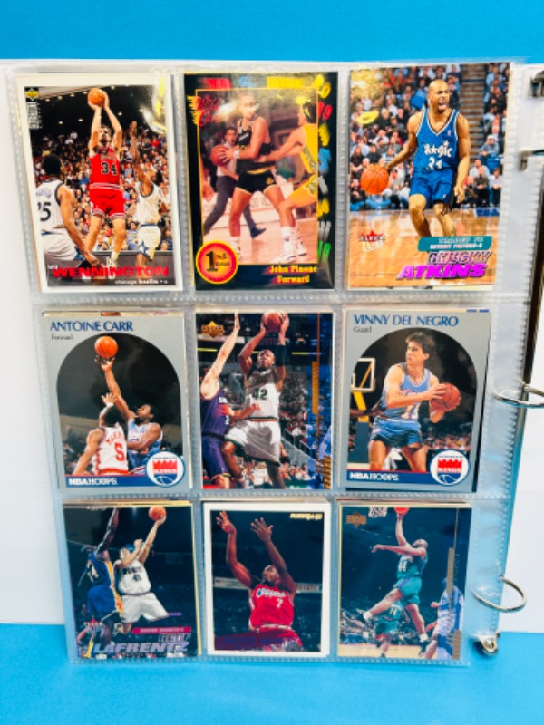 Photo 15 of 151475…final sale no returns no refunds -252 mixed basketball cards in binder-picture of each page