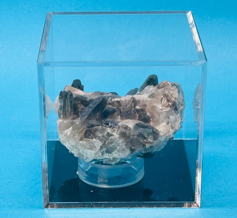 Photo 3 of 151497…smokey quartz displayed in 3 x 3” acrylic case 