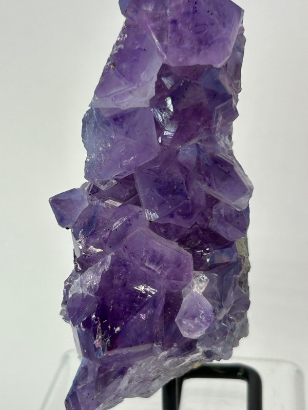 Photo 5 of 151501…5”  amethyst crystal rock on display stand-height includes stand 