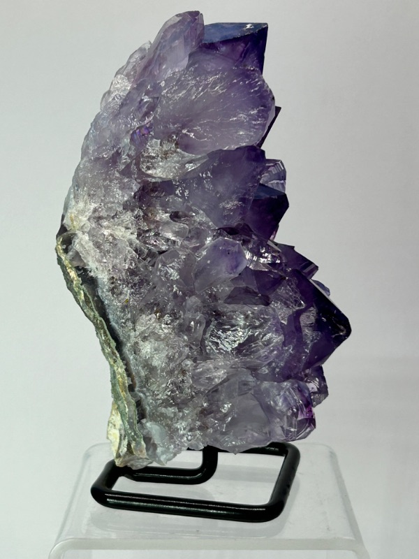 Photo 4 of 151501…5”  amethyst crystal rock on display stand-height includes stand 