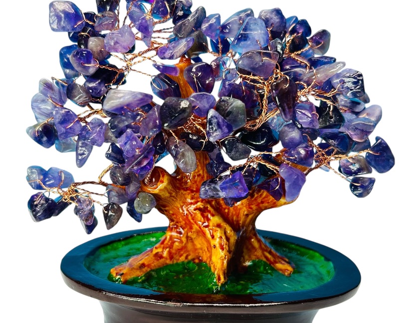 Photo 2 of 151507…6x6” polished amethyst rock tree