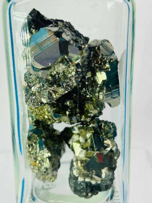 Photo 2 of 151515…4” bottle of pyrite rocks -fools gold