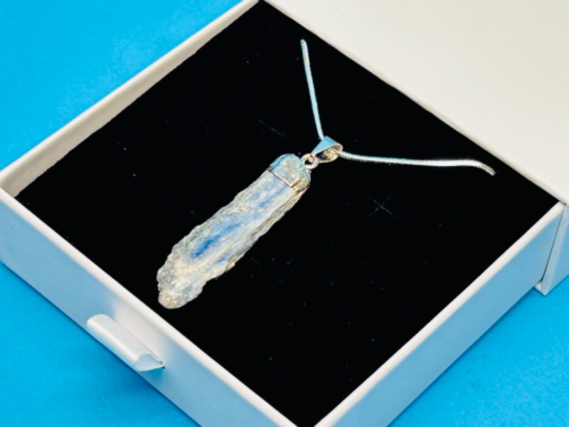 Photo 2 of 151521… rock pendant on 20” chain in gift box