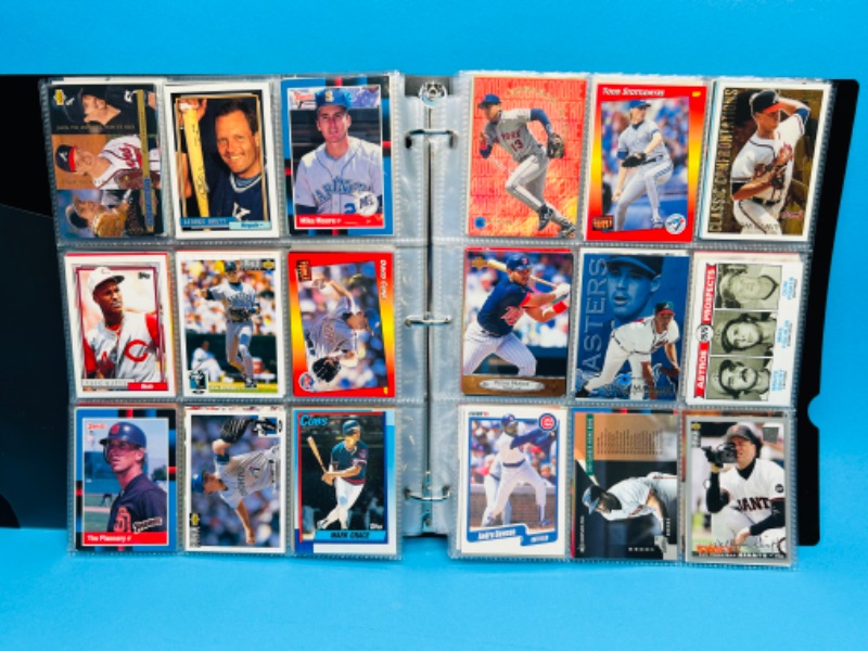 Photo 15 of 151533…final sale no returns no refunds-342 mixed baseball cards in binder 