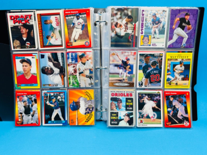 Photo 17 of 151533…final sale no returns no refunds-342 mixed baseball cards in binder 