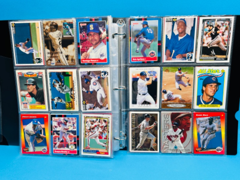 Photo 7 of 151533…final sale no returns no refunds-342 mixed baseball cards in binder 