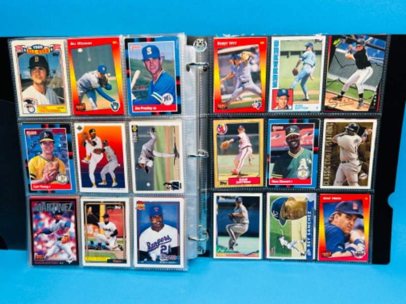 Photo 5 of 151533…final sale no returns no refunds-342 mixed baseball cards in binder 