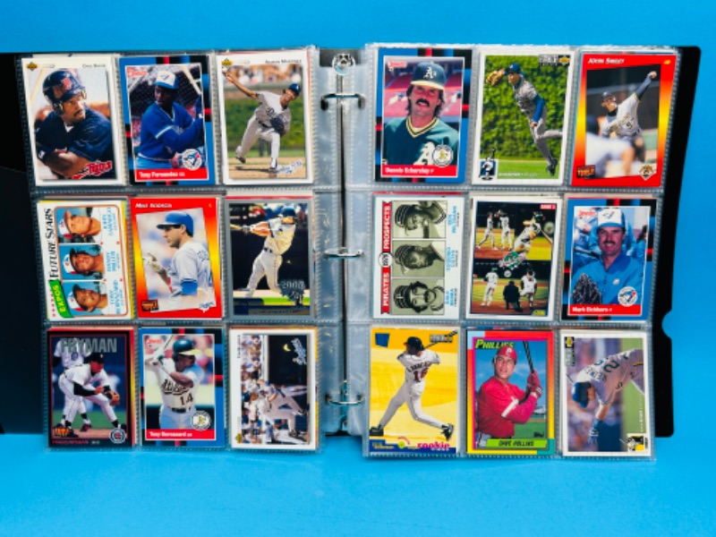 Photo 14 of 151533…final sale no returns no refunds-342 mixed baseball cards in binder 