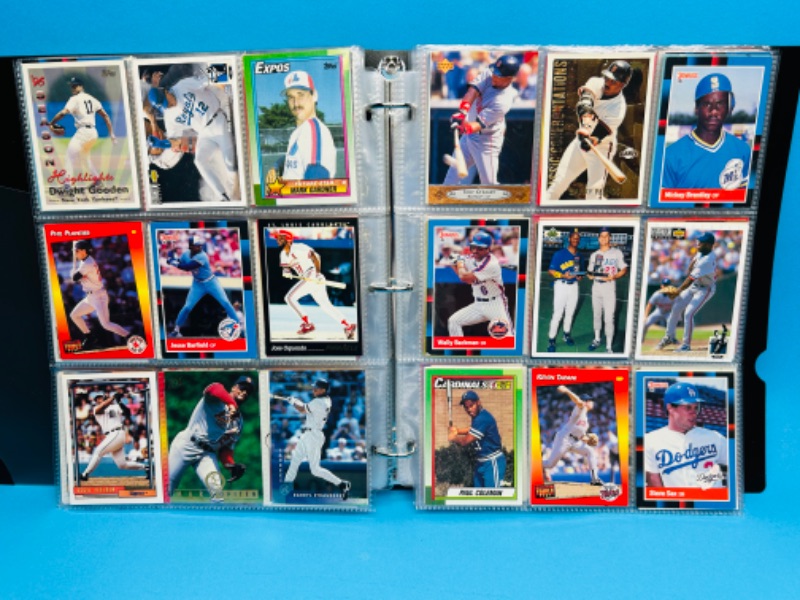 Photo 11 of 151533…final sale no returns no refunds-342 mixed baseball cards in binder 