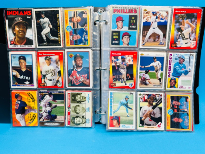 Photo 12 of 151533…final sale no returns no refunds-342 mixed baseball cards in binder 