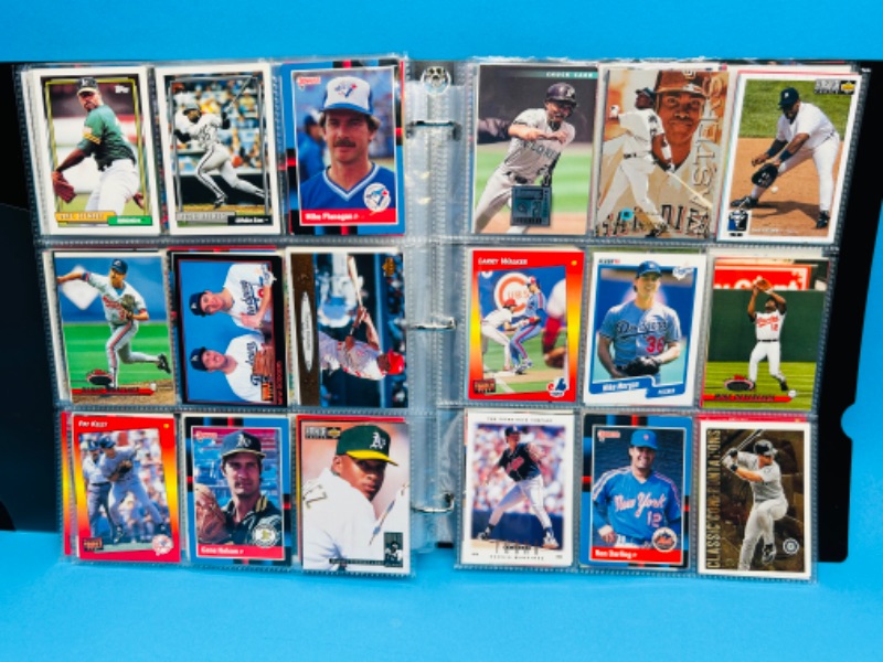 Photo 16 of 151533…final sale no returns no refunds-342 mixed baseball cards in binder 