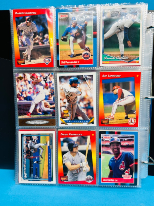 Photo 9 of 151533…final sale no returns no refunds-342 mixed baseball cards in binder 