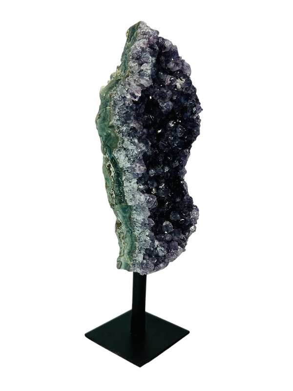 Photo 1 of 151586…7”  amethyst crystal rock on stand-height includes display stand 