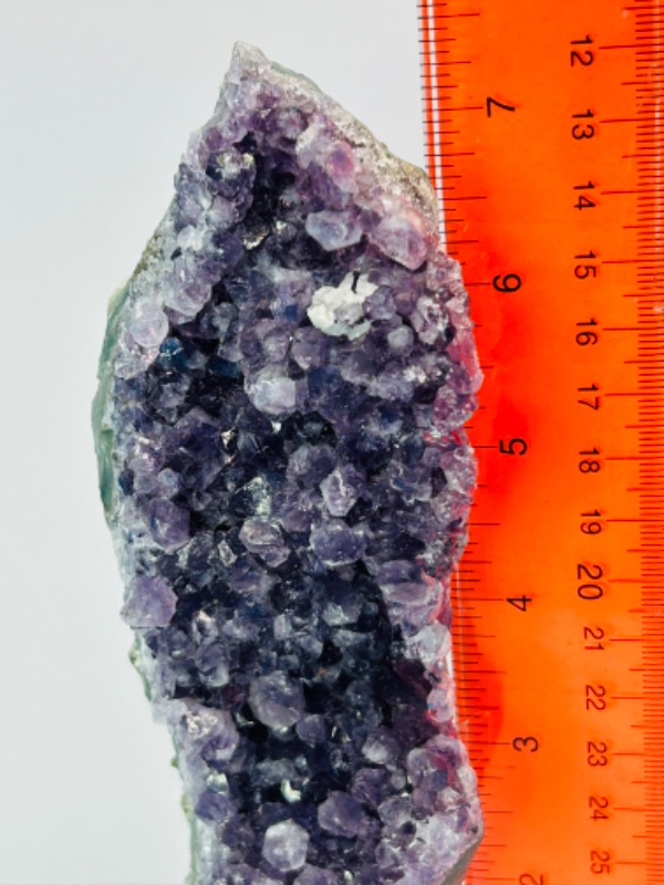 Photo 5 of 151586…7”  amethyst crystal rock on stand-height includes display stand 