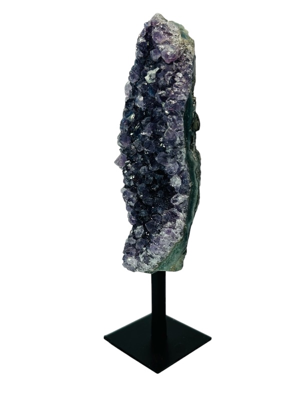 Photo 2 of 151586…7”  amethyst crystal rock on stand-height includes display stand 