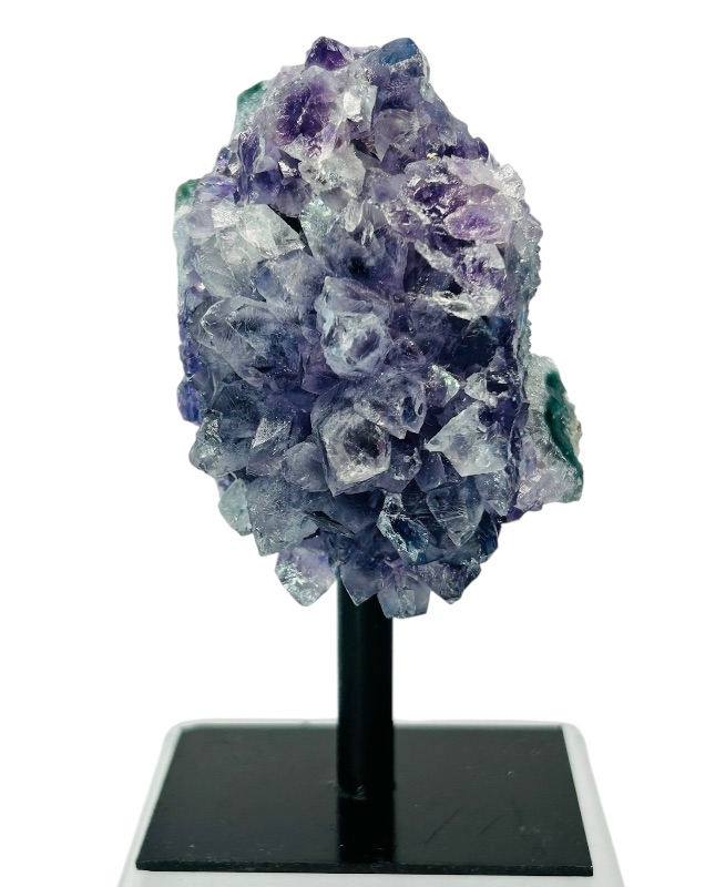 Photo 3 of 151588…4”  amethyst crystal rock on stand-height includes display stand 