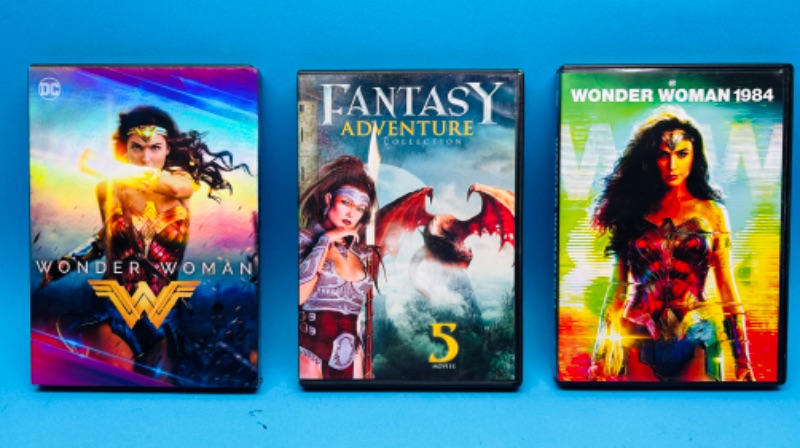 Photo 1 of 151661…wonder Woman and fantasy DVDs 