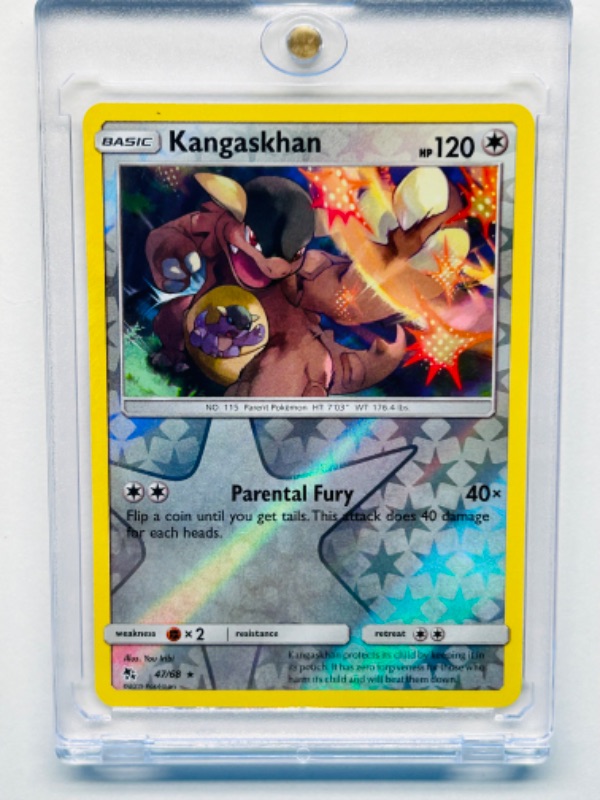 Photo 1 of 151669…Pokémon reverse holo card 47/68 in hard plastic case 