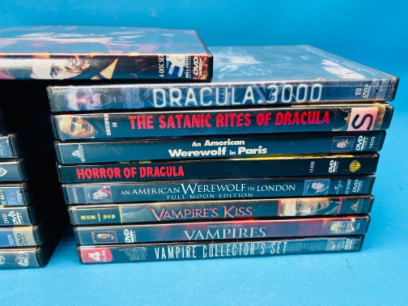 Photo 2 of 151676…Dracula and werewolf DVD movies 