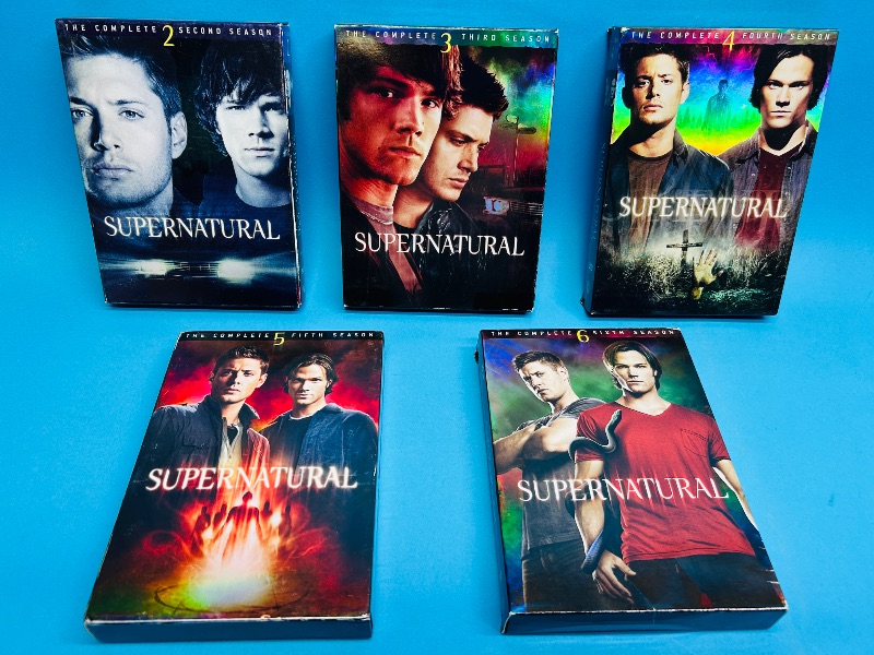 Photo 1 of 151726…Supernatural complete seasons 2-6 DVDs 