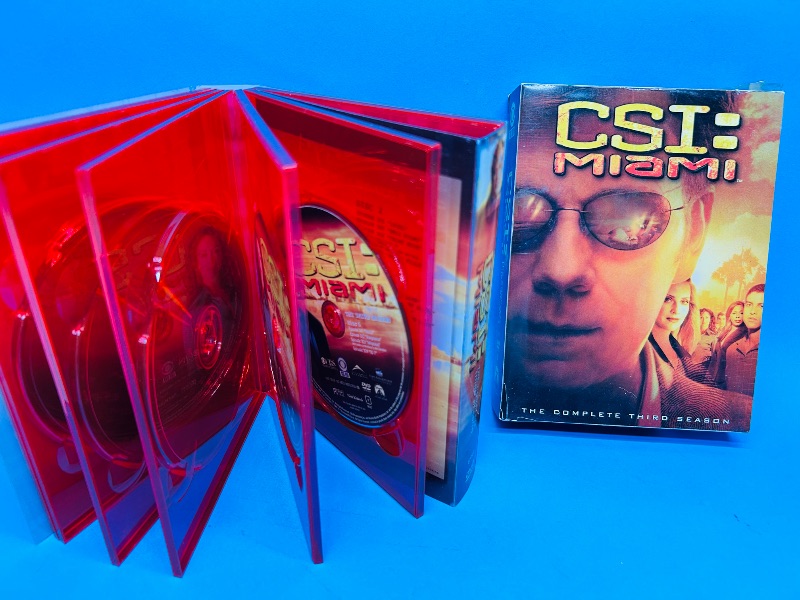 Photo 1 of 151732…CSI:Miami complete 3rd season DVDs 