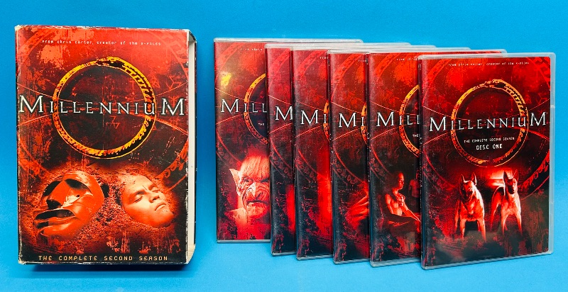 Photo 1 of 151733…Millenium complete 2nd season DVDs 