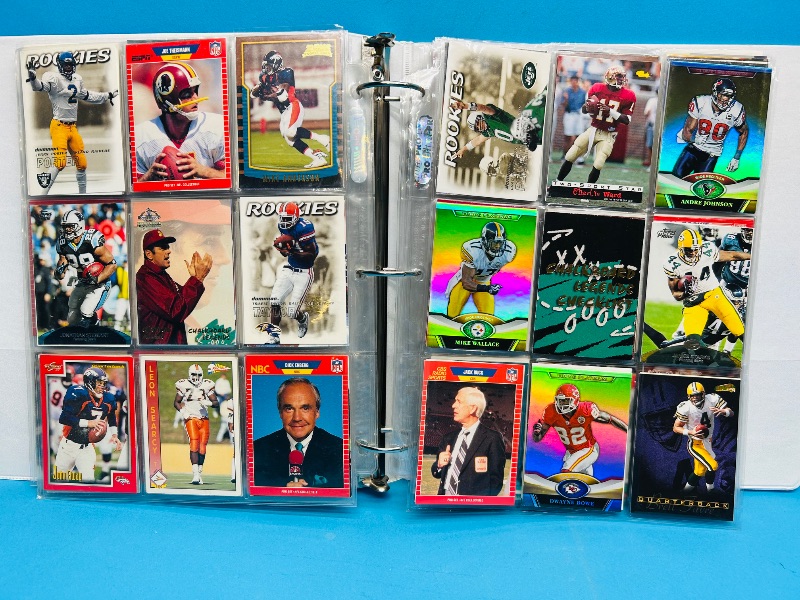 Photo 11 of 151740…final sale no returns/refunds-324 mixed football cards in binder