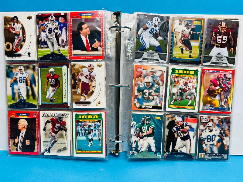 Photo 14 of 151740…final sale no returns/refunds-324 mixed football cards in binder