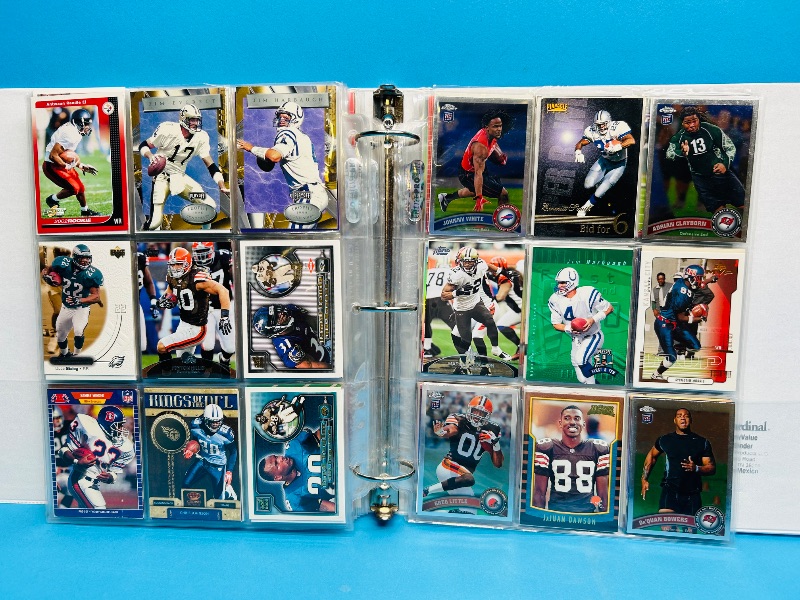 Photo 8 of 151740…final sale no returns/refunds-324 mixed football cards in binder