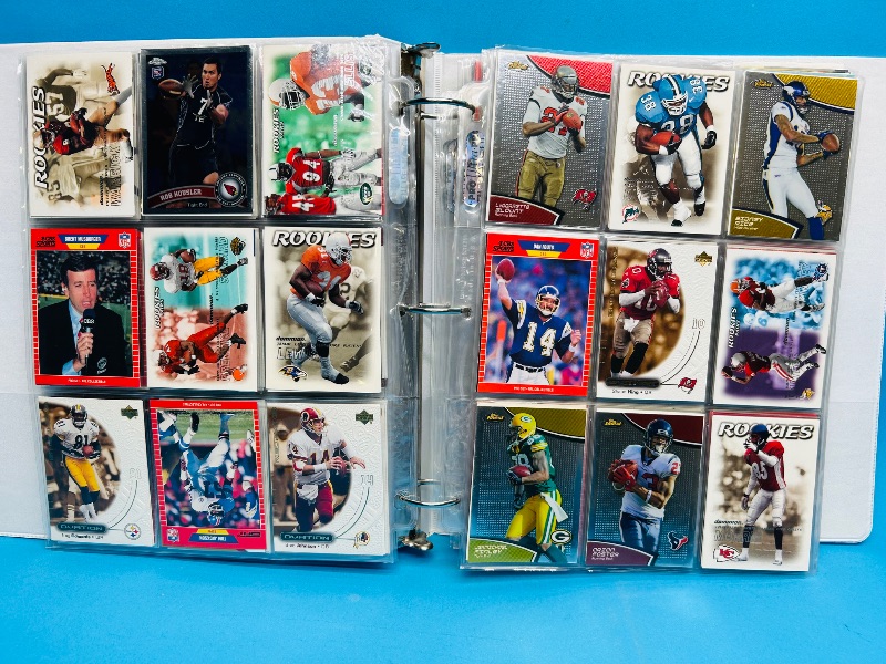 Photo 15 of 151740…final sale no returns/refunds-324 mixed football cards in binder