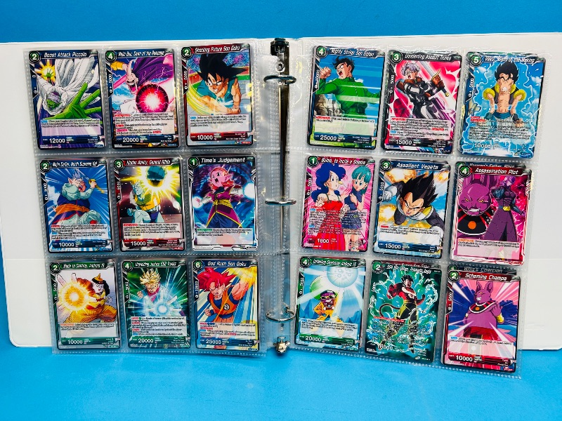 Photo 4 of 151741…final sale no returns/refunds-162 mixed Dragonballz trading cards in binder 