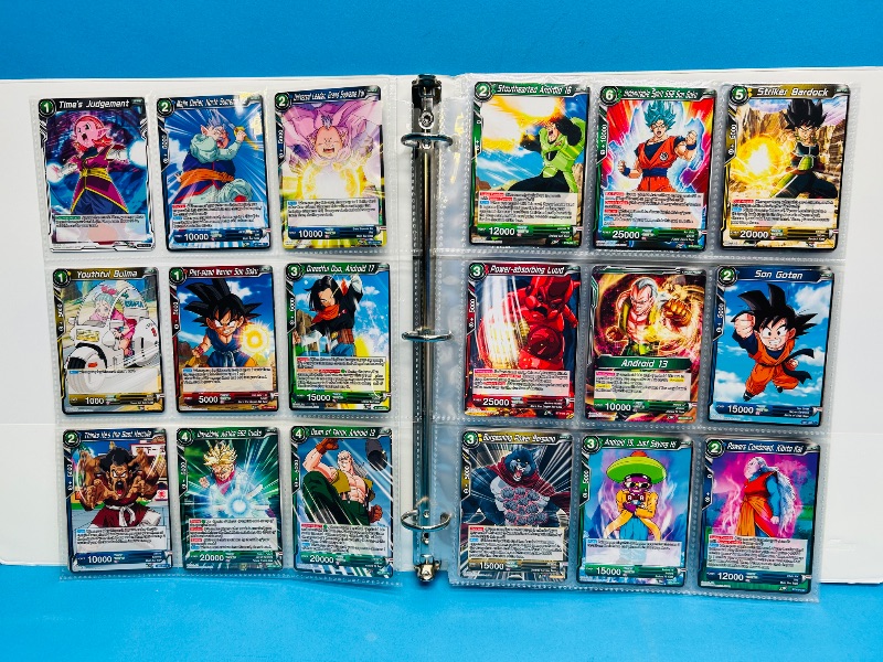 Photo 8 of 151741…final sale no returns/refunds-162 mixed Dragonballz trading cards in binder 