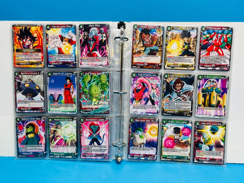 Photo 6 of 151741…final sale no returns/refunds-162 mixed Dragonballz trading cards in binder 