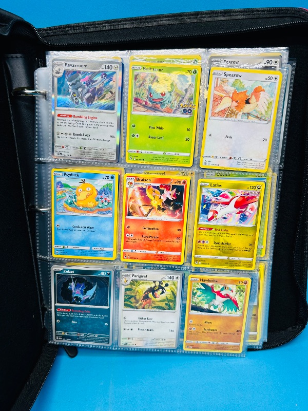 Photo 8 of 151742…final sale no returns/refunds-270 mixed Pokemon cards in binder-many holo and reverse holo